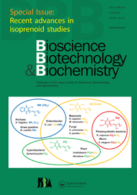 Cover image for Bioscience, Biotechnology, and Biochemistry, Volume 82, Issue 6, 2018
