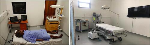 Figure 4 Medical education simulation facility setup at the UGHE.