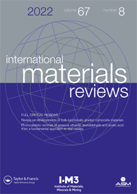 Cover image for International Materials Reviews, Volume 67, Issue 8, 2022
