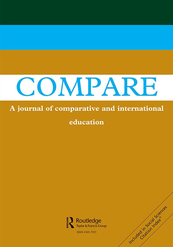 Cover image for Compare: A Journal of Comparative and International Education, Volume 51, Issue 6, 2021