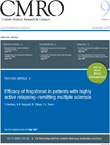 Cover image for Current Medical Research and Opinion, Volume 31, Issue 9, 2015
