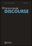 Cover image for Classroom Discourse, Volume 4, Issue 1, 2013