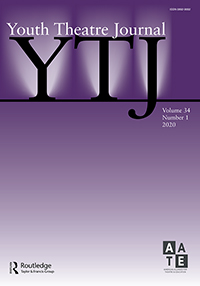 Cover image for Youth Theatre Journal, Volume 34, Issue 1, 2020