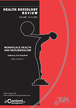 Cover image for Health Sociology Review, Volume 14, Issue 1, 2005