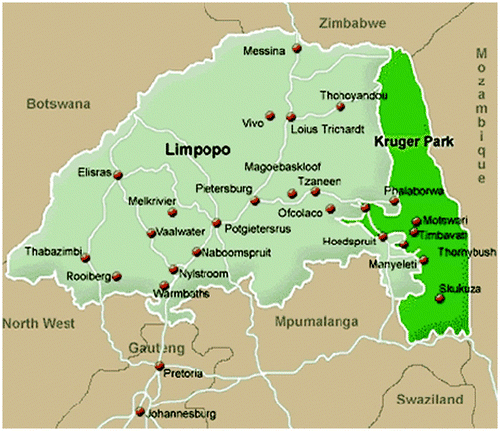 Figure 1: Kruger National Park