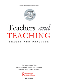 Cover image for Teachers and Teaching, Volume 29, Issue 2, 2023
