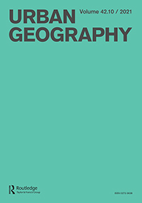 Cover image for Urban Geography, Volume 42, Issue 10, 2021