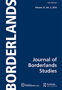 Cover image for Journal of Borderlands Studies, Volume 31, Issue 3, 2016