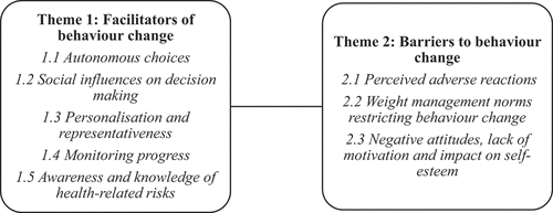 Figure 2. Overarching themes and sub-themes.