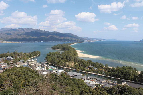 Figure 1. Amanohashidate from the south © Andy Hutcheson