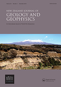 Cover image for New Zealand Journal of Geology and Geophysics, Volume 59, Issue 4, 2016