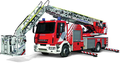 Figure 1. Turntable ladder M32L-AT from Magirus GmbH.