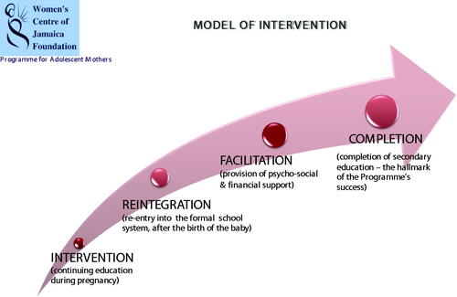 Figure 1. WCJF model of intervention.