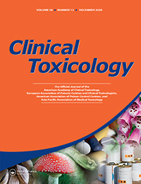 Cover image for Clinical Toxicology, Volume 58, Issue 12, 2020