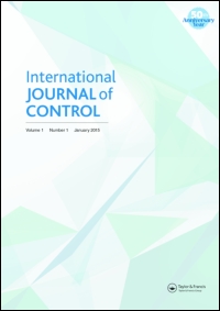 Cover image for International Journal of Control, Volume 83, Issue 6, 2010