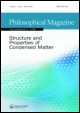 Cover image for Philosophical Magazine, Volume 97, Issue 12, 2017