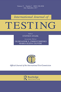 Cover image for International Journal of Testing, Volume 17, Issue 3, 2017