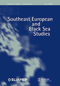 Cover image for Southeast European and Black Sea Studies, Volume 22, Issue 4, 2022