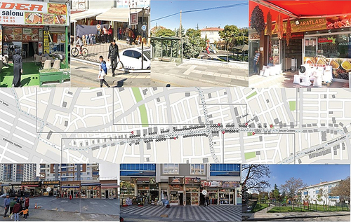 Figure 5. The state of Selçuk street in 2023 (made by authors).
