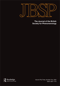 Cover image for Journal of the British Society for Phenomenology, Volume 53, Issue 1, 2022