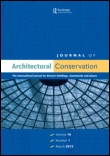 Cover image for Journal of Architectural Conservation, Volume 11, Issue 3, 2005