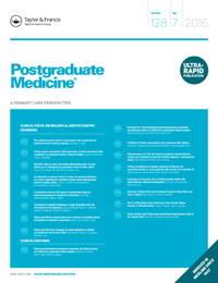 Cover image for Postgraduate Medicine, Volume 128, Issue 7, 2016