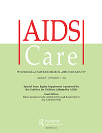 Cover image for AIDS Care, Volume 28, Issue sup2, 2016