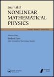 Cover image for Journal of Nonlinear Mathematical Physics, Volume 12, Issue sup1, 2005