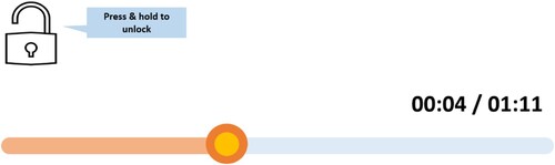 Figure 6. Progress bars as micro synchronisation.