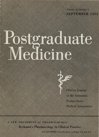 Cover image for Postgraduate Medicine, Volume 12, Issue 3, 1952