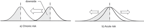 Figure 1. Illustration of climate risk classification (for revenues).