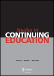 Cover image for Studies in Continuing Education, Volume 3, Issue 5, 1980