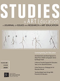 Cover image for Studies in Art Education, Volume 61, Issue 2, 2020