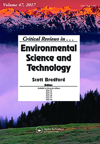 Cover image for Critical Reviews in Environmental Science and Technology, Volume 47, Issue 15, 2017