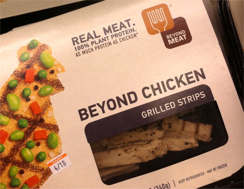 Figure 2. Beyond Meat® packaging. Photo by author.