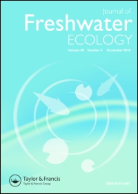 Cover image for Journal of Freshwater Ecology, Volume 32, Issue 1, 2017