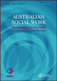 Cover image for Australian Social Work, Volume 53, Issue 4, 2000