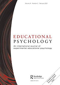 Cover image for Educational Psychology, Volume 41, Issue 2, 2021