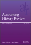 Cover image for Accounting History Review, Volume 25, Issue 1, 2015