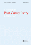 Cover image for Research in Post-Compulsory Education, Volume 20, Issue 1, 2015