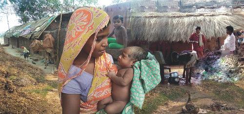 Figure 1. A typical Indian village; home to the bulk of deaths due to neonatal sepsis.