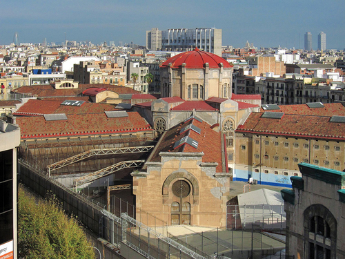 Figure 4. La Model prison in Barcelona. November 2012. Photo: Vicente Zambrano González. Source: https://www.barcelona.cat/imatges/ca/.