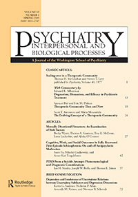 Cover image for Psychiatry, Volume 82, Issue 1, 2019