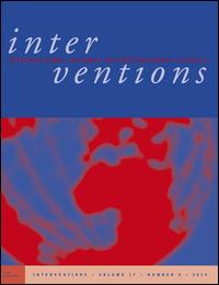 Cover image for Interventions, Volume 8, Issue 2, 2006