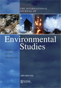 Cover image for International Journal of Environmental Studies, Volume 73, Issue 1, 2016
