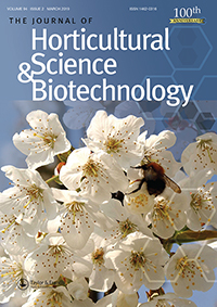 Cover image for The Journal of Horticultural Science and Biotechnology, Volume 94, Issue 2, 2019