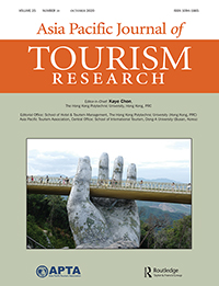 Cover image for Asia Pacific Journal of Tourism Research, Volume 25, Issue 10, 2020