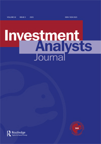 Cover image for Investment Analysts Journal, Volume 52, Issue 3, 2023