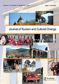 Cover image for Journal of Tourism and Cultural Change, Volume 14, Issue 3, 2016