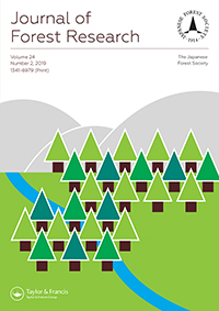 Cover image for Journal of Forest Research, Volume 24, Issue 2, 2019